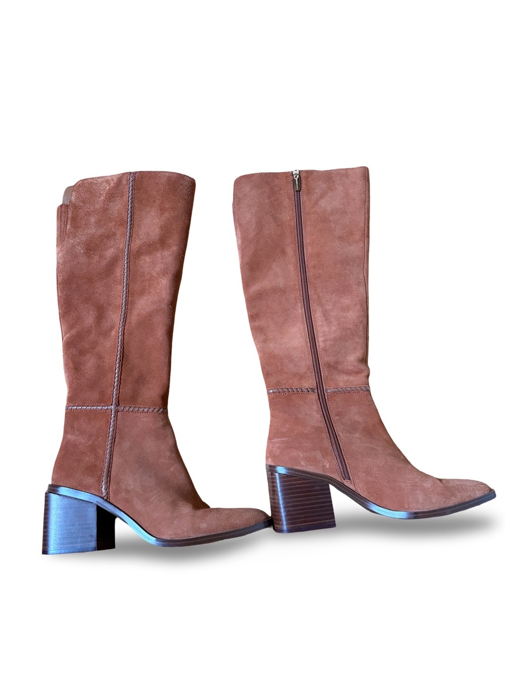 Vince Camuto Kaleeca Suede Tall Shaft Boots 8.5